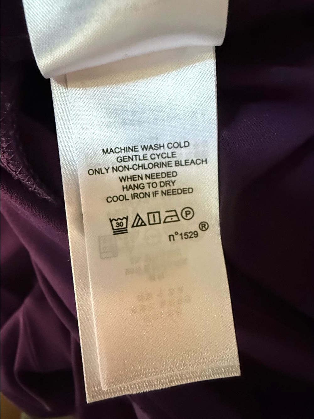 NWOT Lauren Ralph Lauren Plum Rouched Faux Wrap Sheath Dress! 8P Petite - Picture 6 of 7